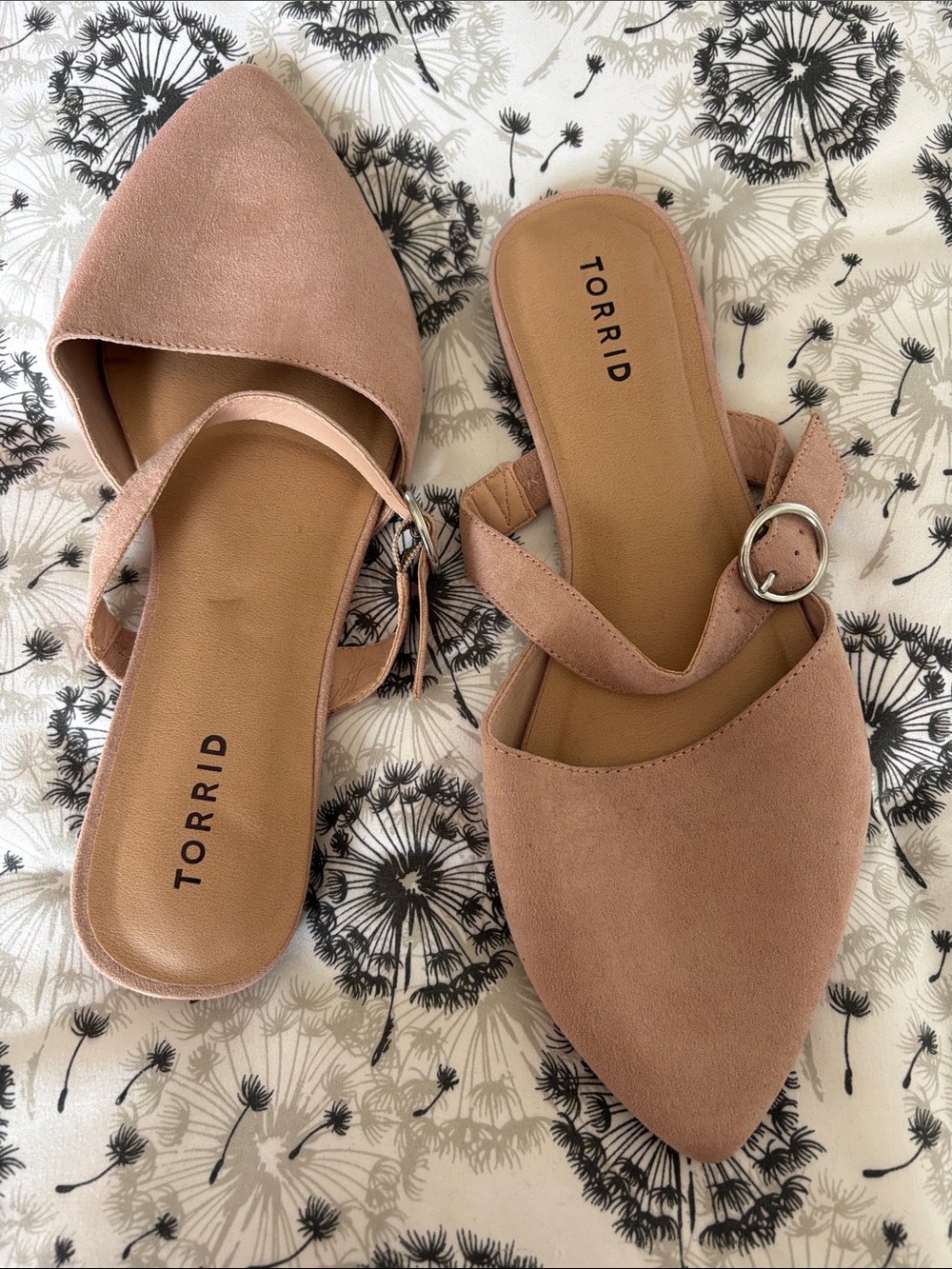Torrid Dusty Rose Pointed Toe with Buckle